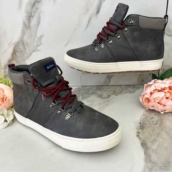 BEN SHERMAN Harvey Alpine Hiker Boot in Charcoal Size 12 NEW - Picture 4 of 16